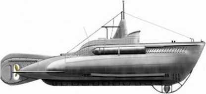 Иллюстрация к книге — Иностранные подводные лодки в составе ВМФ СССР [i_155.jpg]