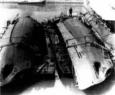 Иллюстрация к книге — Иностранные подводные лодки в составе ВМФ СССР [i_201.jpg]