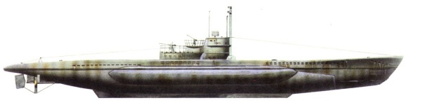 Иллюстрация к книге — Иностранные подводные лодки в составе ВМФ СССР [i_204.jpg]