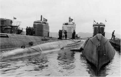 Иллюстрация к книге — Иностранные подводные лодки в составе ВМФ СССР [i_213.jpg]