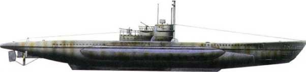 Иллюстрация к книге — Иностранные подводные лодки в составе ВМФ СССР [i_252.jpg]