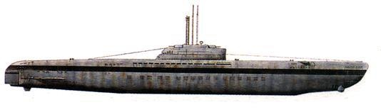 Иллюстрация к книге — Иностранные подводные лодки в составе ВМФ СССР [i_280.jpg]