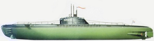 Иллюстрация к книге — Иностранные подводные лодки в составе ВМФ СССР [i_281.jpg]