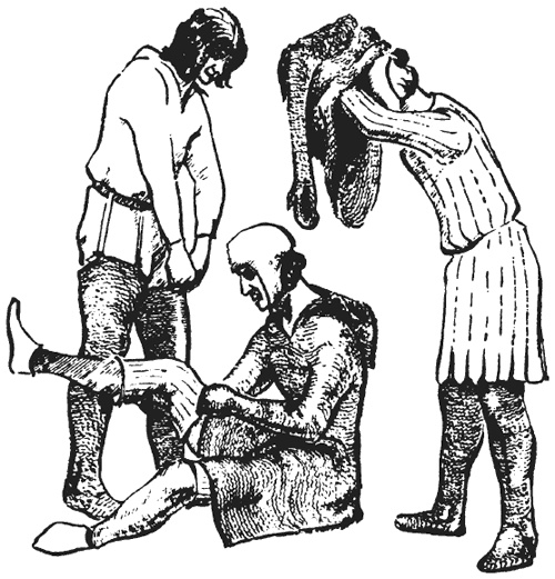 Иллюстрация к книге — Рыцарь и его доспехи. Латное облачение и вооружение [i_013.jpg]