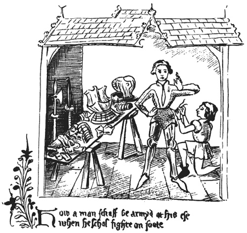 Иллюстрация к книге — Рыцарь и его доспехи. Латное облачение и вооружение [i_057.jpg]