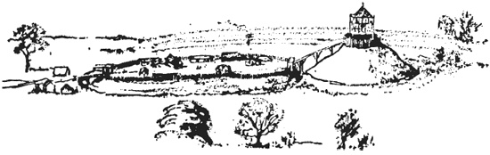 Иллюстрация к книге — Рыцарь и его замок. Средневековые крепости и осадные сооружения [i_009.jpg]