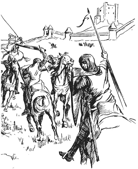 Иллюстрация к книге — Рыцарь и его замок. Средневековые крепости и осадные сооружения [i_053.jpg]