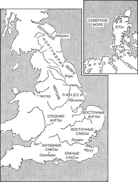 Иллюстрация к книге — Англосаксы. Покорители кельтской Британии [i_003.jpg]