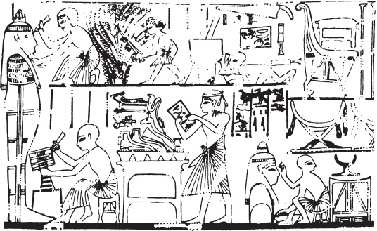 Иллюстрация к книге — Эпоха Рамсесов. Быт, религия, культура [i_038.jpg]