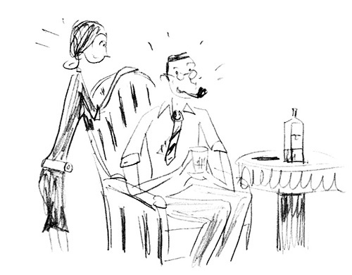 Иллюстрация к книге — Вишенка на торте. Приключения семейки из Шербура [i_004.jpg]