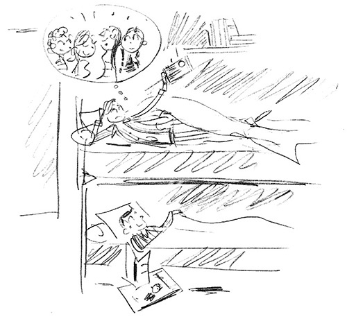 Иллюстрация к книге — Вишенка на торте. Приключения семейки из Шербура [i_006.jpg]