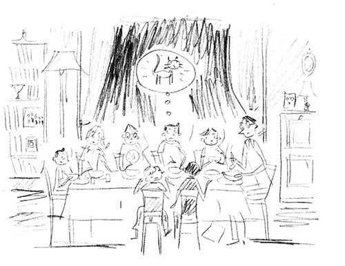 Иллюстрация к книге — Вишенка на торте. Приключения семейки из Шербура [i_014.jpg]