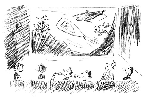 Иллюстрация к книге — Вишенка на торте. Приключения семейки из Шербура [i_021.jpg]