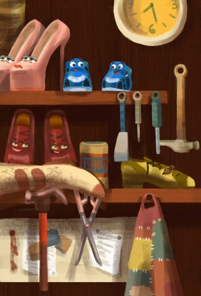 Иллюстрация к книге — Приключения сандалика Левика [i_003.jpg]