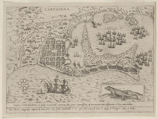 Иллюстрация к книге — Экспедиция сэра Фрэнсиса Дрейка в Вест-Индию в 1585–1586 годах [i_040.jpg]