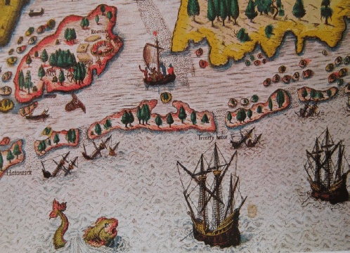 Иллюстрация к книге — Экспедиция сэра Фрэнсиса Дрейка в Вест-Индию в 1585–1586 годах [i_051.jpg]