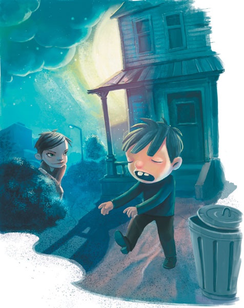 Иллюстрация к книге — Призрак соседнего дома, или 44 приключения Тамарочки Павловны [_30.jpg]