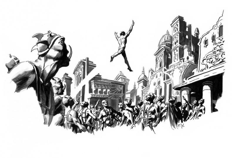 Иллюстрация к книге — Принцесса Марса. Боги Марса. Владыка Марса [i_005.jpg]