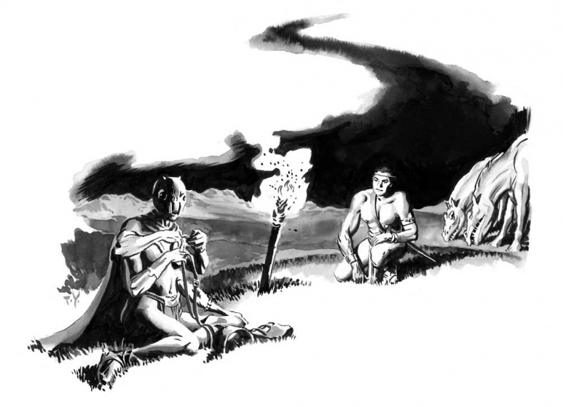 Иллюстрация к книге — Принцесса Марса. Боги Марса. Владыка Марса [i_012.jpg]