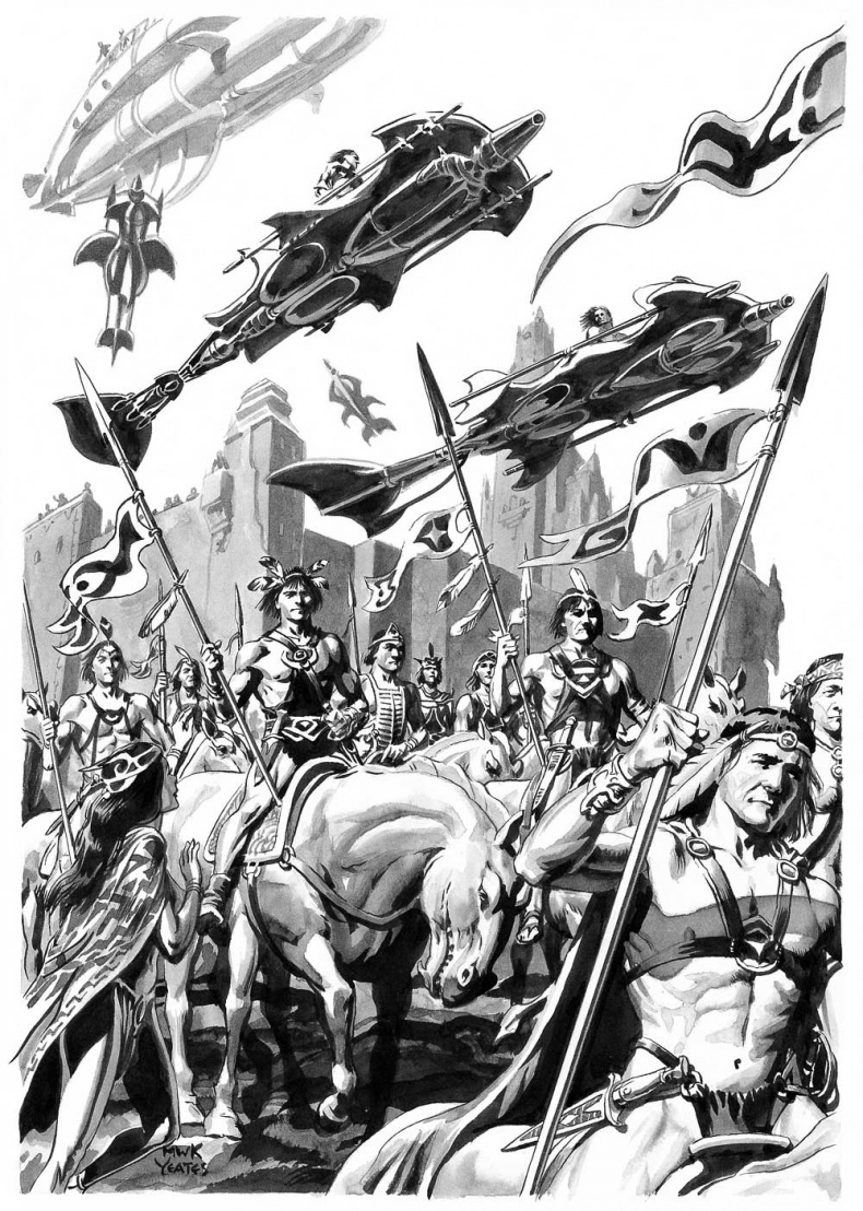 Иллюстрация к книге — Принцесса Марса. Боги Марса. Владыка Марса [i_017.jpg]