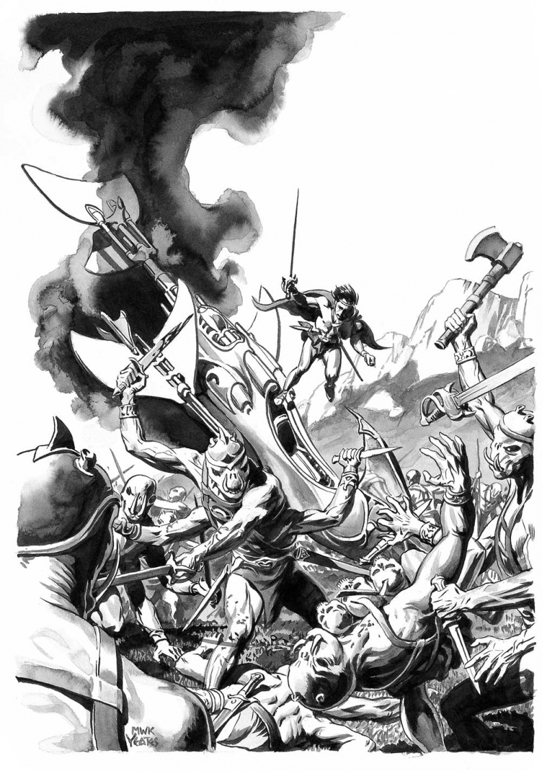 Иллюстрация к книге — Принцесса Марса. Боги Марса. Владыка Марса [i_018.jpg]