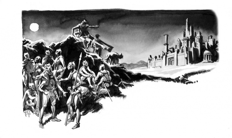 Иллюстрация к книге — Принцесса Марса. Боги Марса. Владыка Марса [i_019.jpg]