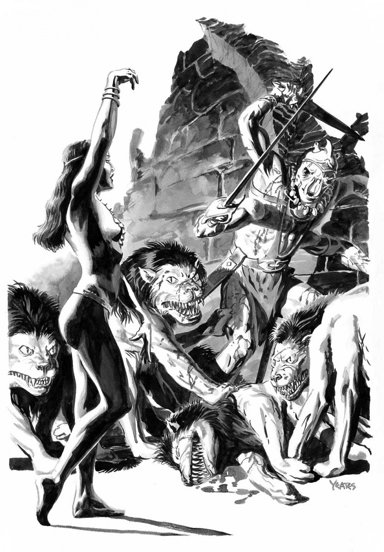 Иллюстрация к книге — Принцесса Марса. Боги Марса. Владыка Марса [i_026.jpg]