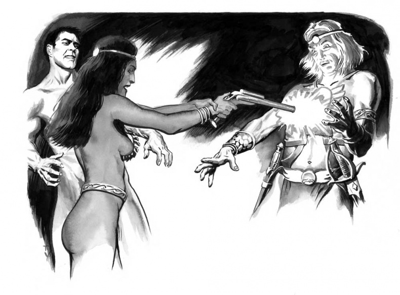 Иллюстрация к книге — Принцесса Марса. Боги Марса. Владыка Марса [i_027.jpg]