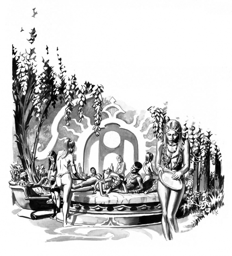 Иллюстрация к книге — Принцесса Марса. Боги Марса. Владыка Марса [i_033.jpg]