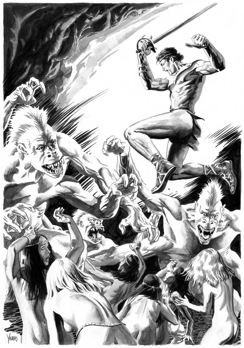 Иллюстрация к книге — Принцесса Марса. Боги Марса. Владыка Марса [i_035.jpg]