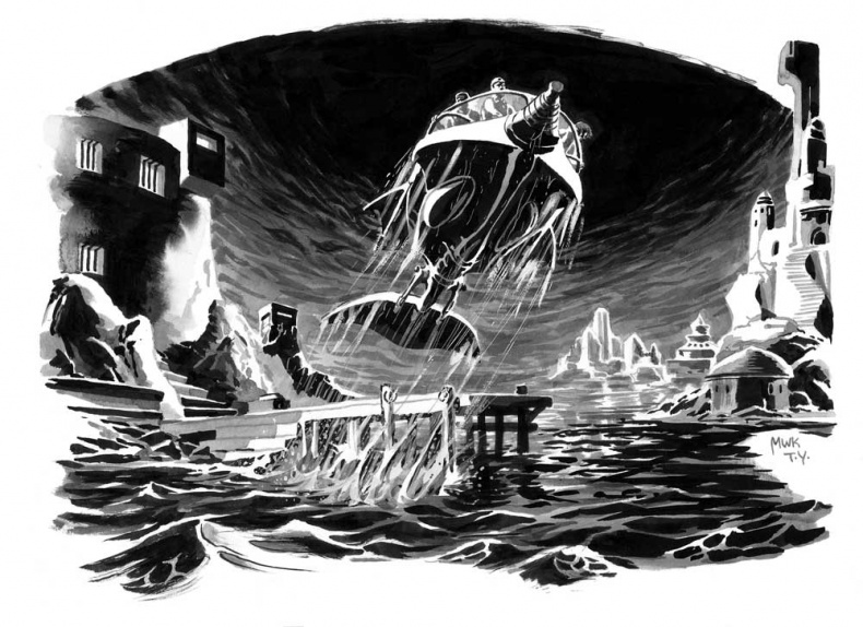 Иллюстрация к книге — Принцесса Марса. Боги Марса. Владыка Марса [i_036.jpg]