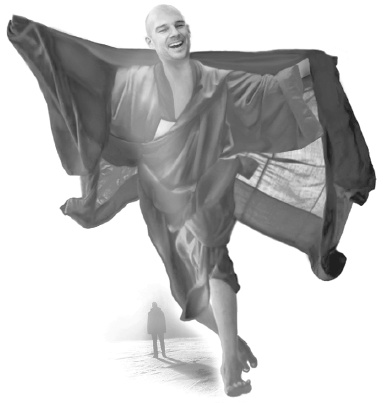 Иллюстрация к книге — Большая книга лидера от монаха, который продал свой «феррари» [i_001.jpg]