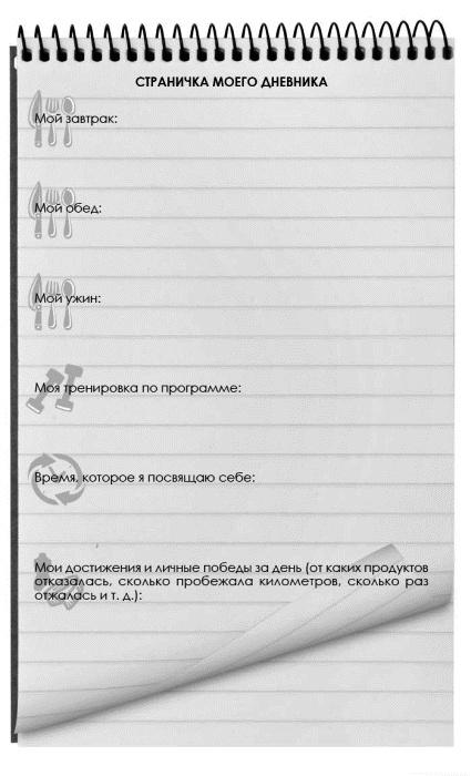 Иллюстрация к книге — Не хочу быть толстой! 7 шагов к телу, которого вы достойны [diary_06_fmt.jpg]