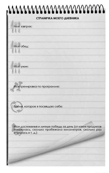 Иллюстрация к книге — Не хочу быть толстой! 7 шагов к телу, которого вы достойны [diary_10_fmt.jpg]