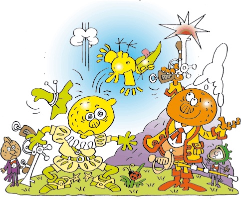 Иллюстрация к книге — Дон Лимон и сеньор Апельсин [i_005.jpg]