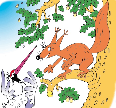 Иллюстрация к книге — Журавль и дюжина зелёных лягушат [i_004.jpg]