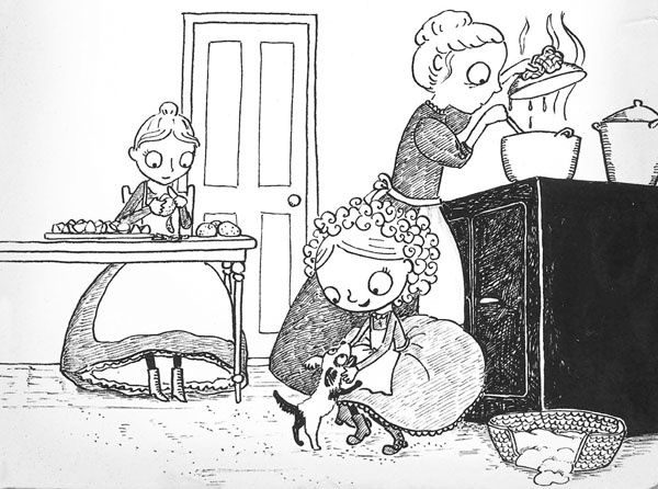 Иллюстрация к книге — Призрак кошки [_013.jpg]