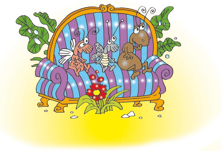 Иллюстрация к книге — Три козявки, фиолетовый козёл и тётя Фрося [i_008.jpg]