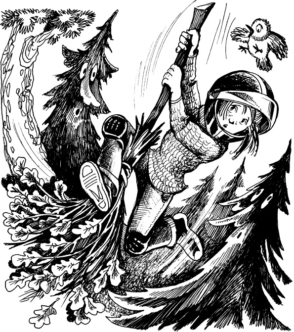 Иллюстрация к книге — Когда зацветет папоротник. Злая ведьма Варвара [_44.jpg]