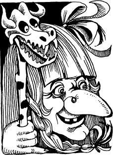 Иллюстрация к книге — Когда зацветет папоротник. Злая ведьма Варвара [_91.jpg]