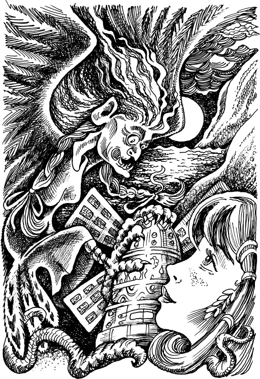 Иллюстрация к книге — Волшебная мельница. Злая ведьма Варвара [_1.jpg]