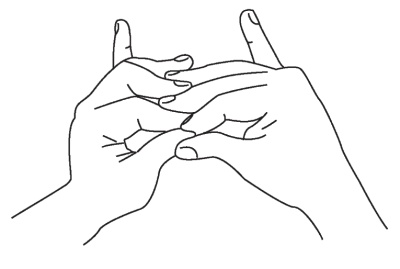 Иллюстрация к книге — Исцеляющая сила мудр. Здоровье на кончиках пальцев [i_015.jpg]