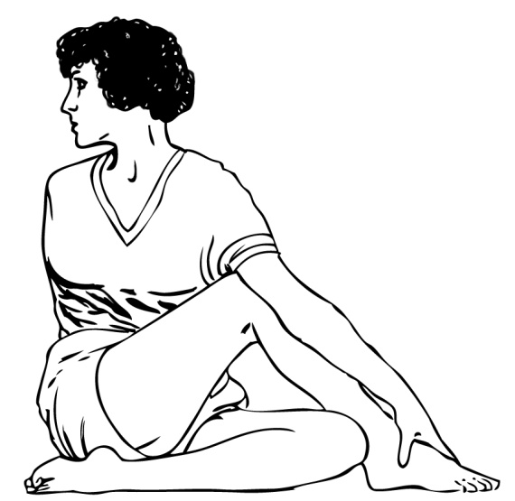 Иллюстрация к книге — 5 минут йоги не вставая с кровати. Для каждой женщины в любом возрасте [i_034.jpg]