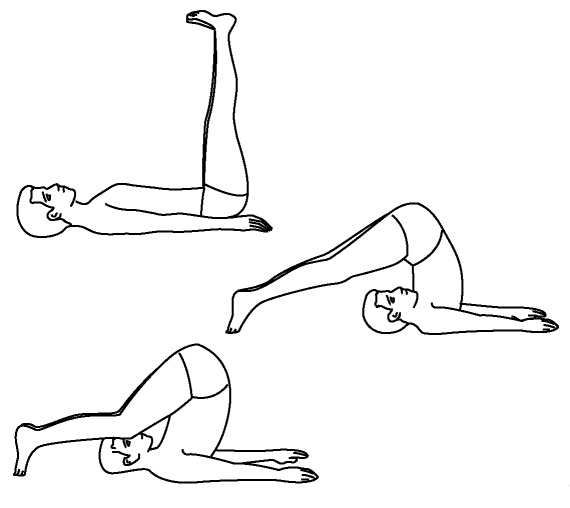 Иллюстрация к книге — 5 минут йоги не вставая с кровати. Для каждой женщины в любом возрасте [i_050.jpg]