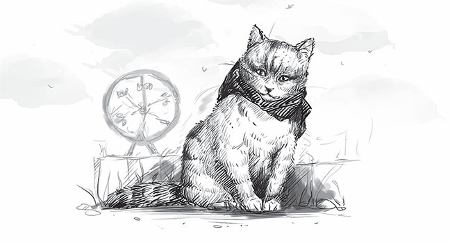 Иллюстрация к книге — Кот Боб. Во имя любви [i_007.jpg]