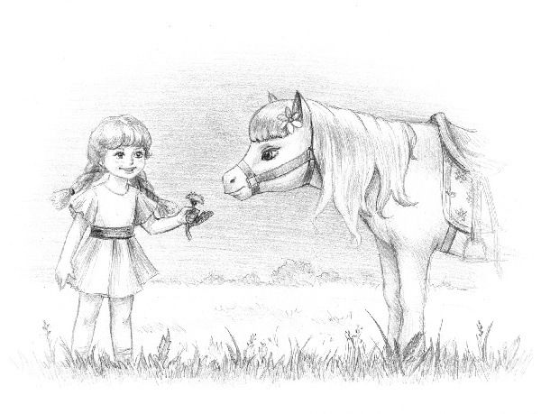 Иллюстрация к книге — Пони Милочка и самое лучшее лето [i_016.jpg]