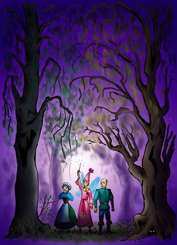 Иллюстрация к книге — Весёлый лес [i_001.jpg]