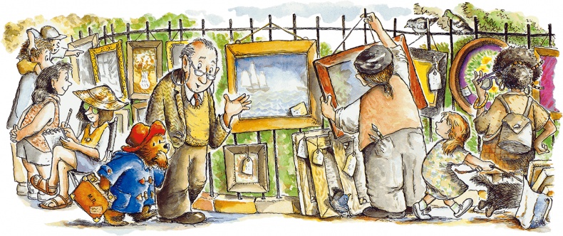 Иллюстрация к книге — Медвежонок Паддингтон рисует [i_002.jpg]