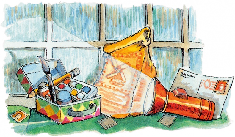 Иллюстрация к книге — Медвежонок Паддингтон и нескучный день [i_001.jpg]