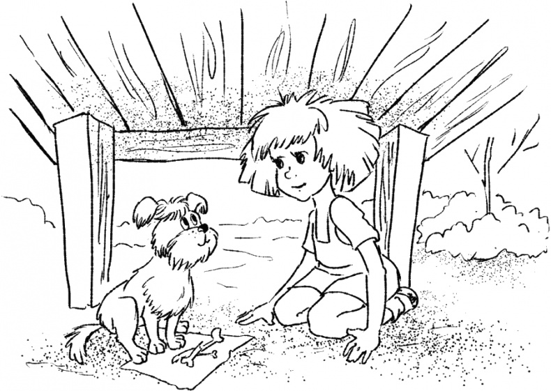 Иллюстрация к книге — Приключения Пуха на Земле и в Космосе [i_003.jpg]